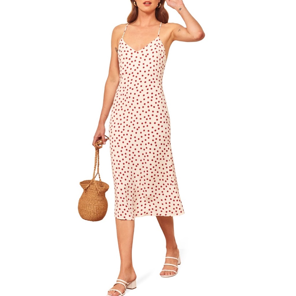 SOLD ❌ NWT Reformation Kat Slip Dress